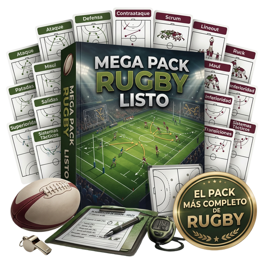 MegaPack Rugby Klar + Taktisk Kit Pro