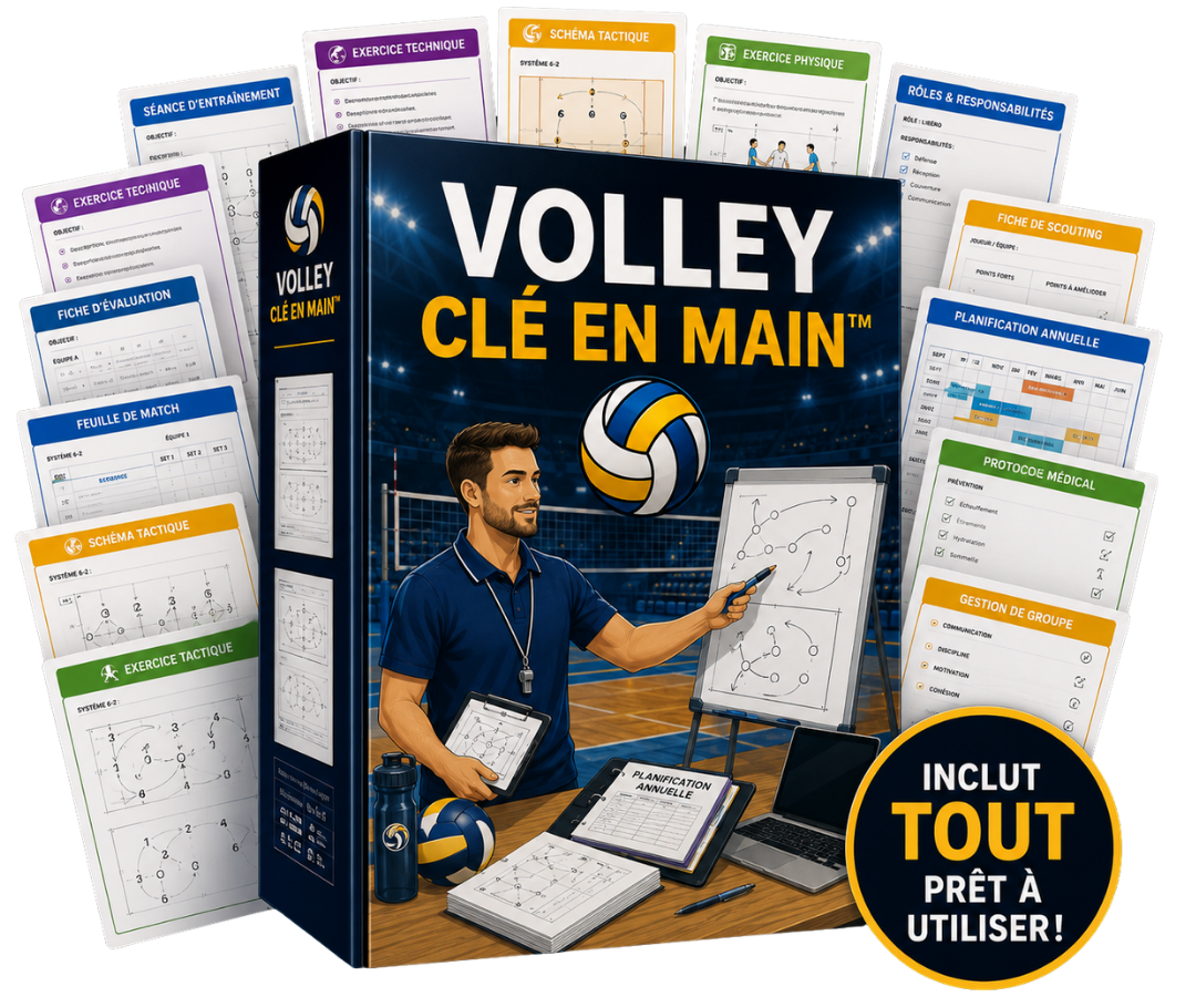 VOLLEY CLÉ EN MAIN