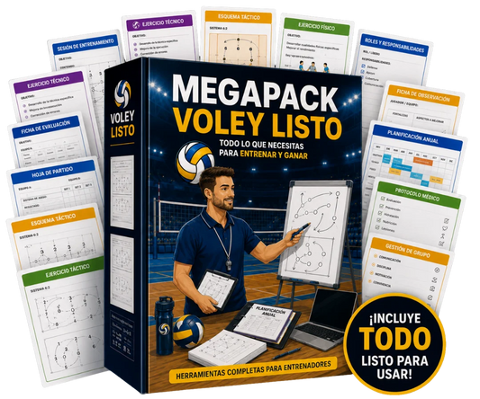 MEGAPACK VOLLEY KLAAR + TAKTISK KIT PRO